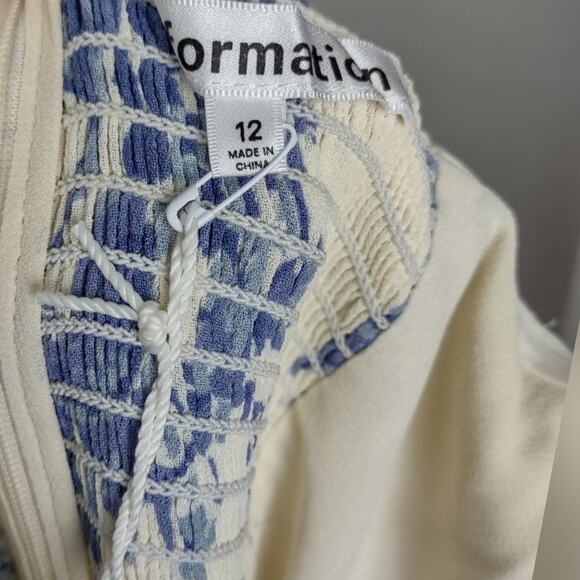 Reformation Jayde Maxi Dress - Lupine Floral Size 12 - Picture 10 of 16